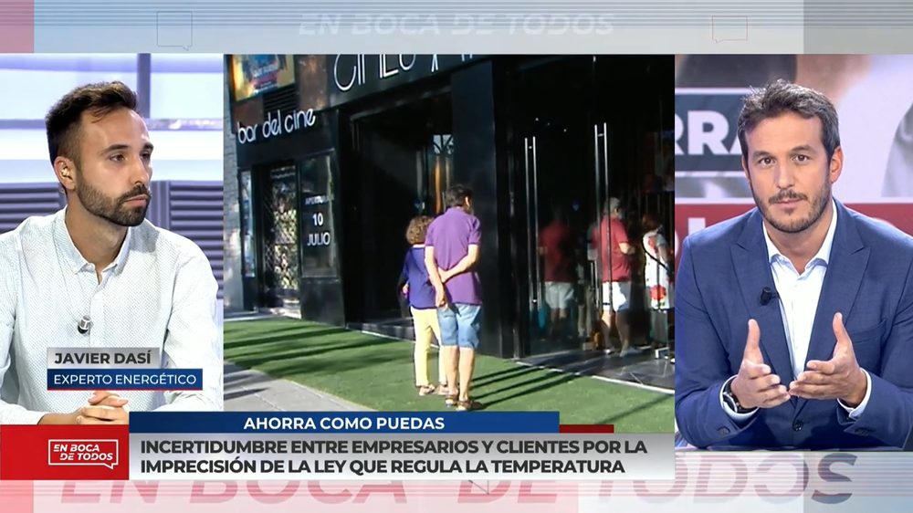 Javier Dasí, experto energético, en En Boca de Todos (Cuatro)